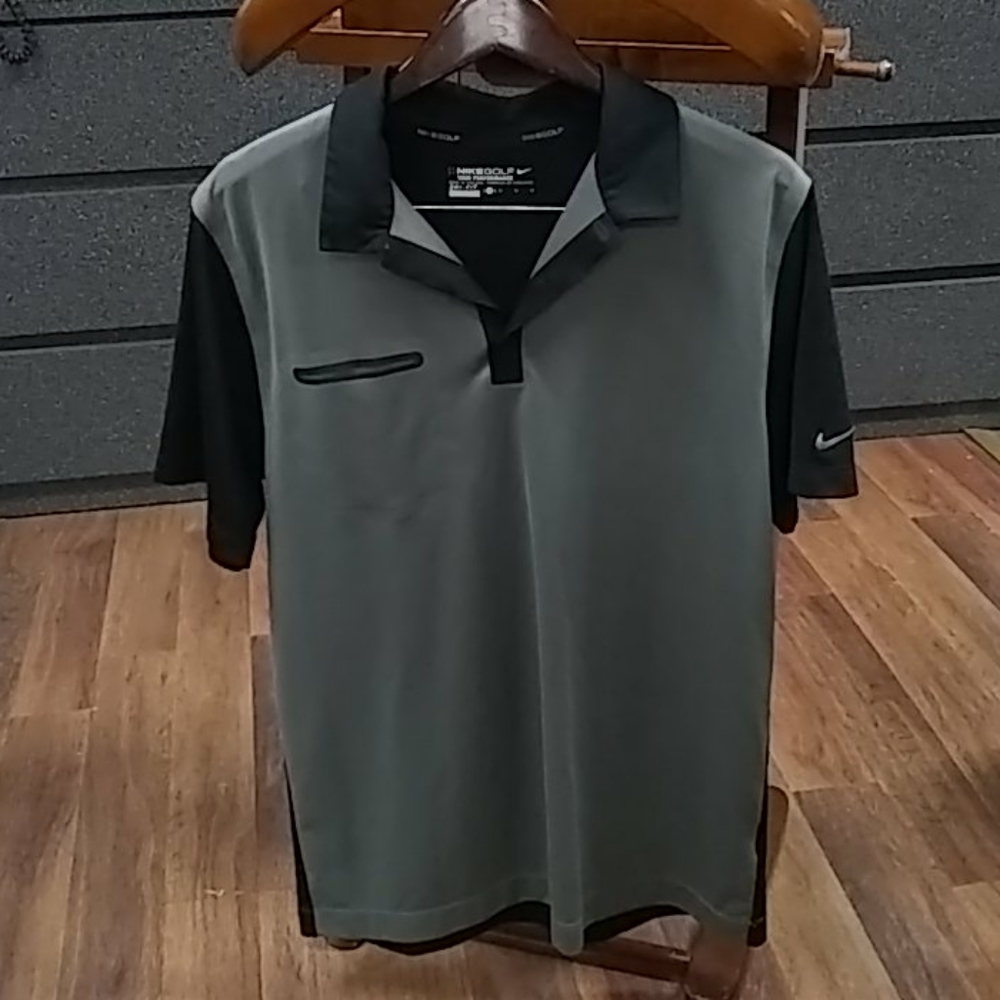Nike Mens Dri-FIT Short Sleeve Polo Shirt - Black